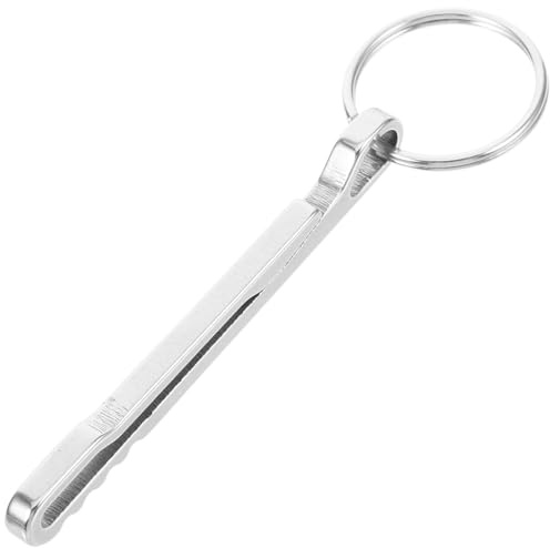 WRITWAA Clip Metálico para Billetes Pequeño de Acero Inoxidable Llavero, Versátil y Resistente para Fijar Dinero en Actividades al Aire Libre
