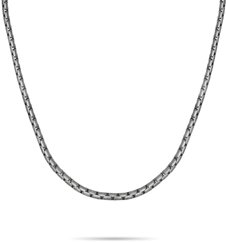 s.Oliver Herren Schmuck – Halskette & Armband aus Edelstahl – Venezianerkette – Klassisch, Zeitlos und Dezent – Perfekte Geschenkidee