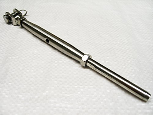 Stainless Steel Rigging Screw Jaw & Swage Terminal 8MM (4MM Wire)