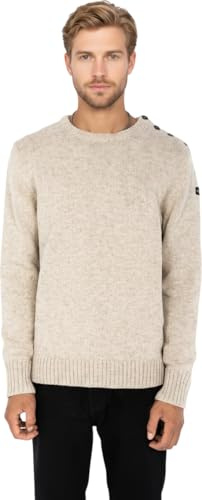 Pull Schott Ref 41824 Naturel - Beige - XL