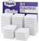 Filzada® 36x Almohadillas de Fieltro Adhesivo - Cuadrados de 25 x 25 mm - Blanco - Deslizantes de Muebles Profesionales de Fieltro con adhesión Ideal