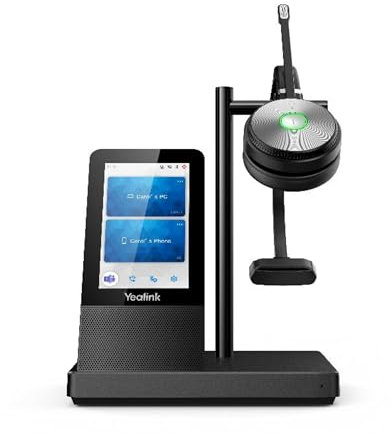 Yealink DECT Headset WH66 Mono UC, Schwarz