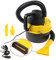DISCORAMA ASPIRAPOLVERE PER AUTO PORTATILE, ASPIRA POLVERE A BIDONE PER AUTO CAMION CAMPER FURGONI 60W 12V 3,5 LT ENTRATA ACCENDISIGARI