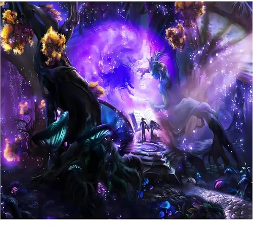 Roninkier Pilze UV-Wandteppich Schwarzlicht Wandtuch, Aesthetic Skelett Natur Wald Wandbehang für Schlafzimmer Wohnzimmer (Pilz 6, 230 x 180cm)
