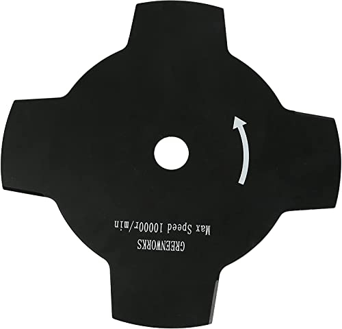 Greenworks Brush Cutter Blade for Greenworks String Trimmer GD40BC GD40BCB GD24X2BCB GD24X2TX Series