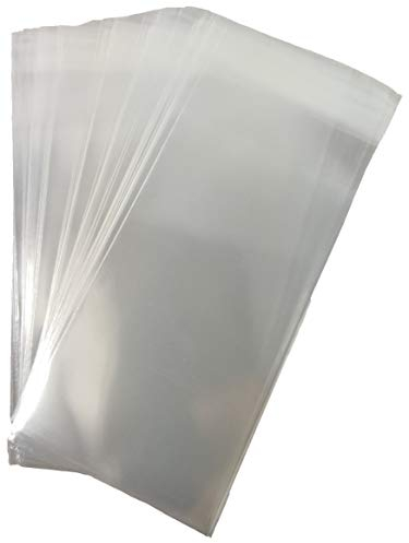 Juego de 100 bolsas de alimentos de PVC – cierre hermético – 6 x 10 cm