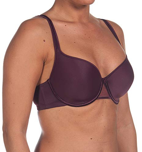Selene Sujetador Copa D con Relleno Sara D - Burdeos, 105