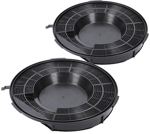 2 filtri ai carboni attivi per cappa aspirante come alternativa per filtro a carbone 9029800522, 9029793727, 50284715005, E3CFE28, EHFC28, F00173/S, adatti per cappa Elica Typ28, AEG, Electrolux, ecc.