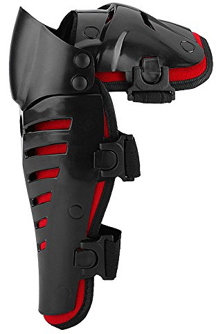 Acouto for shin knee guards Pair of Motorcycle Racing Motocross Knee Pads Guards Protector Protective Gear childrens motocross clothing getting black motorcycle armor wrist knieschoner genouillere