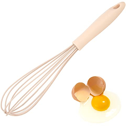 frusta per uova in silicone frullino per le uova manuale frullino per le uova da cucina utensili da cucina per montare gli albumi crema salsa al cioccolato milkshake