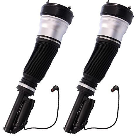 ATEC Germany 2x Suspensión neumática amortiguador de gas a presión eje delantero izquierdo y derecho compatible con MERCEDES-BENZ Clase S (W220)