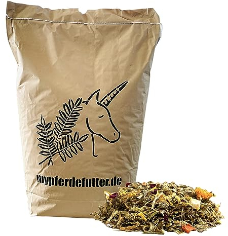 Natur PUR Pferdemüsli - Wiesenglück - Getreide- & luzernefrei - 100% Natur PUR ohne Zusätze und Melasse - besonders schmackhaft - mit Weißdorn und Kamillenblüten (4.000 g)