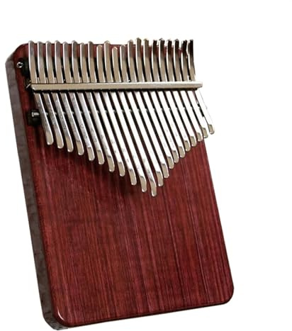 21-Ton-Daumenklavier Aus Palisanderholz, F-Ton-Kalimba, Autodidaktisches Instrument Mit Komplettem Zubehörsatz Kalimba Musikinstrument