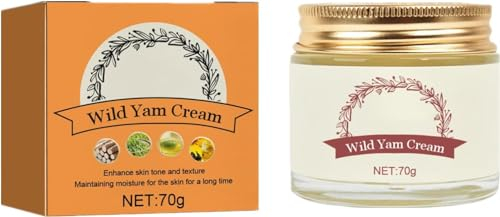 EXQST Wild-Yam-Creme für den hormonellen Ausgleich. Bio-Wild-Yam-Wurzelcreme für Frauen, zur Unterstützung der Wechseljahre und der Perimenopause