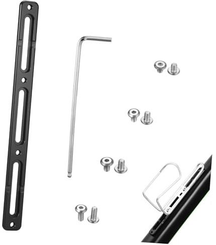 SUPVOX Adaptador Portabotellas Bicicleta Extensor Ajustador Orificio Soporte Metálico Compatible Jaulas Instalación Fácil para Ciclismo