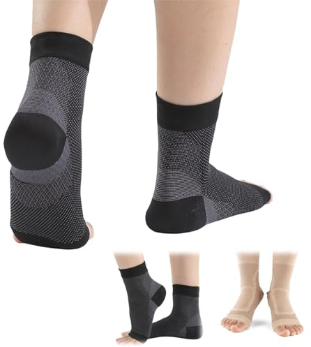 MEIION Orthox Kompressionssocken zur Schmerzlinderung Orthopädische Stützstrümpfe für den Knöchel-Stützstrümpfe für die Achillessehne - Stützstrümpfe für den Sportknöchel