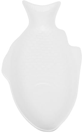 Cabilock Keramikteller Fischform Servierteller Für Gedünsteten Fisch Elegantes Dining Table Dekor Für Familienfeiern Hochzeit Buffetgeschirr