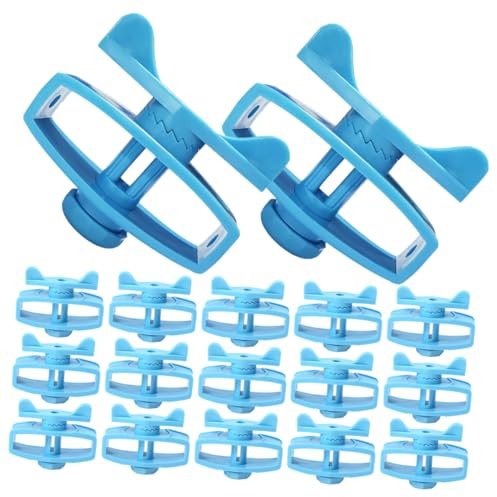 HEMOTON 24 Piezas Aislador Tensor para Cercas Eléctricas Tensores de Alambre Portátiles Accesorios Agrícolas de Aislamiento Herramienta para Tensor de Línea de Alambre para Cercas de Ganad