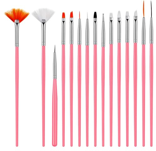 Juego de 30 pinceles para fondant, pinceles de pintura para pasteles, pinceles de comida, pegamento de azúcar, pincel para hornear, para decoración de postres, galletas, galletas