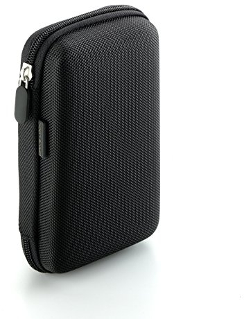 Drive Logic DL-64-BK Portable EVA Hard Drive Carrying Case Pouch, Black