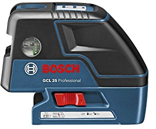Bosch Professional Laser points GCL 25 (avec housse de protection et piles LR6)