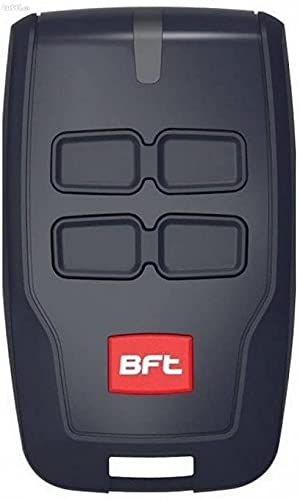 Lot de 5 télécommandes BFT Mitto B RCB04 R1 à 4 canaux, 433,92 MHz, code tournant, la nouvelle version de BFT Mitto4. 5 émetteurs BFT B RCB04 de qualité supérieure.