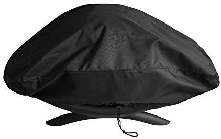 Unicook Heavy Duty Waterproof Portable BBQ Cover for Weber Q2000, Q200 Series and Baby Q Gas Barbecue Grill, Fade and UV Resistant Oxford Fabric, Compared to Weber 7111, All Weather Protection, Black