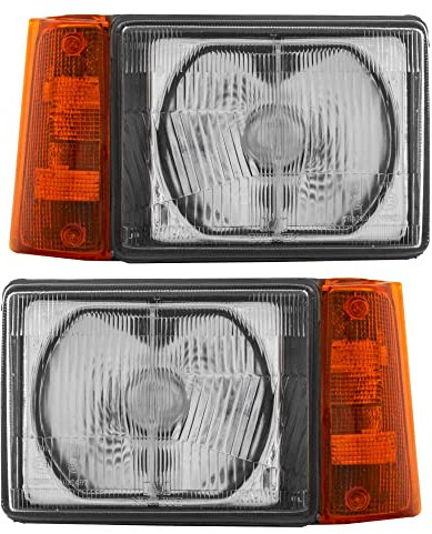 Set di fari sinistro e destro, fari principali, fari anteriori senza lampadina per modello Panda 141_ 141A_