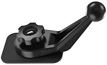 Asudaro Dash Mount Ram Auto-Luftauslass-Clip Drehbarer Kugelkopf Ram Mount Handyhalter Basis-Clip für Autos SUV Minivans RV 360 Grad drehbar Armaturenbrett Mount Ram Kugelkopf,Schwarz #1