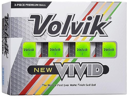 Volvik Lebendige Golfbälle: Mattgrün, Dutzend