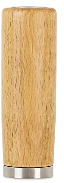 Mishimoto Hoher Schaltknauf aus Holz mit Stahlkern, Buchenholz