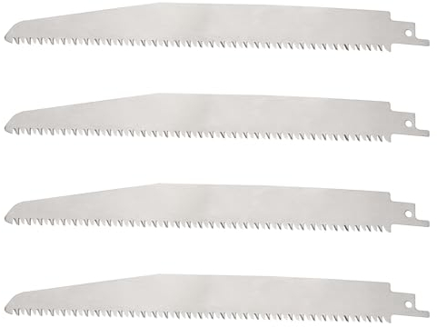 Be In Your Mind 4 Pezzi Lama Per Sega Alternativa S1122C Lama Per Sega Alternativa In Acciaio Inossidabile Lama Per Sega Alternativa Regolabile Per Il Taglio Di Metalli In Legno Di Osso