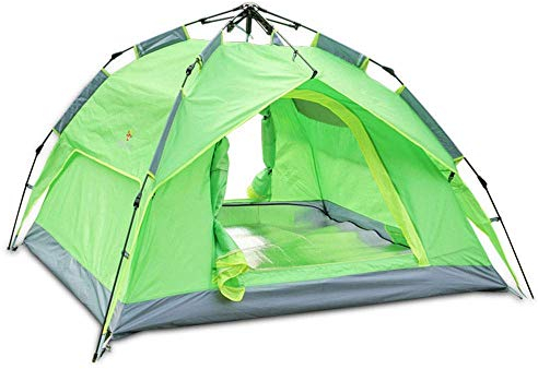 NOALED Zelt Zelt im Freien 3-4 Personen Vollautomatisches, schnell zu öffnendes Campingzelt Oxford Wasserdichtes Strandzelt für Rucksacktouren zum Angeln