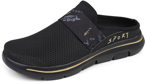 ACosySch Clogs Hausschuhe Herren Damen Pantoletten Gartenschuhe Sommer Gartenclogs Atmungsaktiv rutschfest Gartenschuhe Sabots Outdoor Indoor Gr.35-48 EU