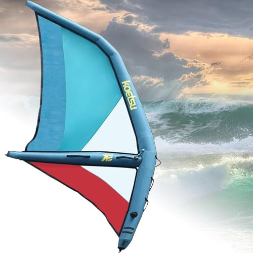YZRDCXM Freistehendes Paddleboard, Aufblasbares Segel, Aufblasbares Segel mit Aufblaspumpe 4,2 m², Professionelles aufblasbares Paddleboard for Wassersport und alle Könnerstufen for Genießen
