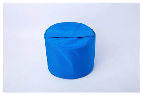 Sandsack Fitness,Fitness Sandsäcke Zylinder Heavy Duty Boxing Gym Workout Fitness Power Sandsack for Gewichtheben, Stein Lift(Blue 130lbs)
