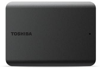 Disco Duro Externo 1TB 2.5 USB 3.2 Gen1 5 Gbit/s Negro - Almacenamiento portátil y Transferencia rápida de Datos.