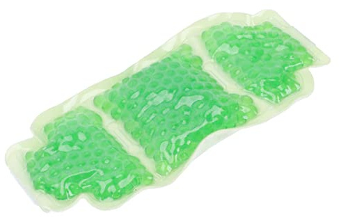 PERSELOSO Eisbeutel für Knie und Muskel Kühlkompresse aus Gel und Pvc zur Schmerzlinderung und Fiebersenkung Beim Sport in Grün