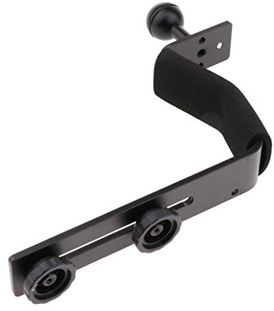 Universale SLR Fotocamera Digitale Fotografia Subacquea Base Regolabile Vassoio Staffa con Testa A Sfera Maniglia Braccio