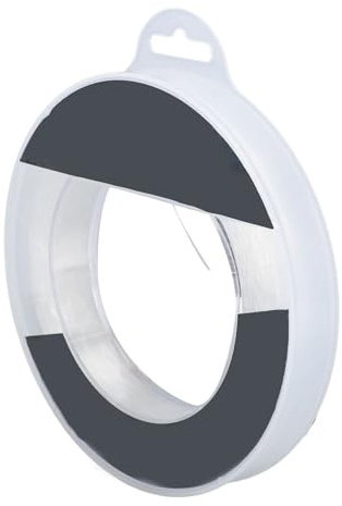 BuyWeek Fil de Pêche en Nylon Transparent 100 m, Ligne de Pêche Ultra Résistante Forte Tension pour pour l'eau Salée et l'eau Douce (0,55 mm)