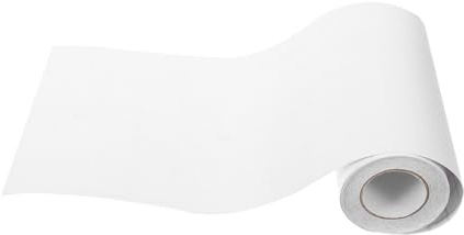 AUTSUPPL Self-Adhesive Flexible Skirting Board Molding Trim Peel and Stick Wall Baseboard Cover for Indoor and Outdoor Use Easy Application Walls Doors Cabinets PVC Baseboard Trim with