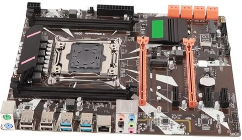 Ounfhtrttk Placa Base DDR4 Placa Base de Computadora V3 Pin Placa Base de Computadora E5 V3 Placa Base de Computadora