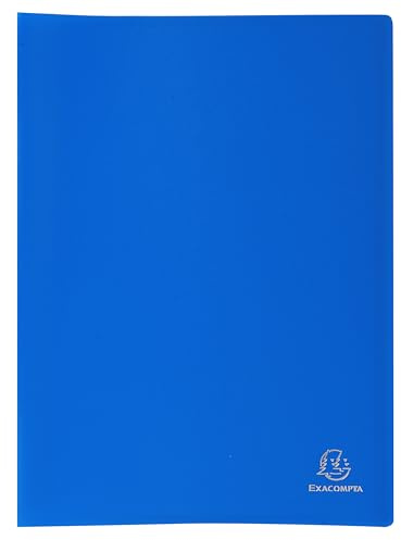 Porte vues prolypropylene souple pochettes grainees opaque 100 vues - a4