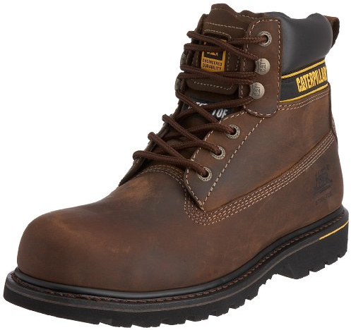 CAT Footwear Holton, Chaussures de Travail Homme, Marron (Chocolate), 47 EU