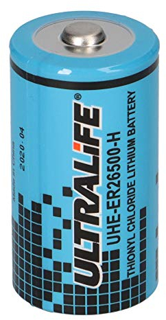 Ultralife UHE-er26500 Bobbin Cell – C rotondo Celle litio di tionile 3,6 V 9000 mAh