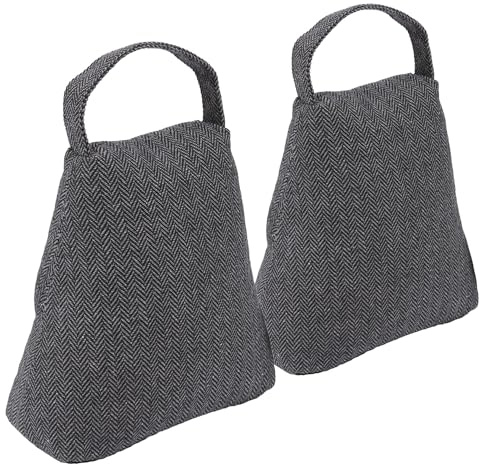 Nicola Spring Haltebone -Türstopp - 23 X 22,5cm - Grau - Pack Von 2