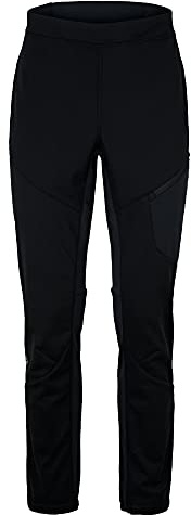 Ziener Mäns softshell-byxor, längdskidåkning | vindtät framsida, elastisk rygg Nebil svart 50