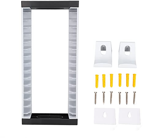 Caja de Almacenamiento de CD, Soporte de Pared de Almacenamiento de Caja de Tarjeta de Juego, Almacenamiento de Caja de Videojuego para Almacenamiento Y Organización de Estantería de Medios