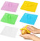 5 PCS Spazzola Flessibile per Verdure,Spazzola per la Pulizia di Frutta e Verdura in Silicone con Manico,Utensili Multifunzionali per la Pulizia Della Cucina Scrubber per Lavare Patate,Carote,Tagliere