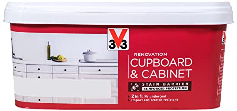 V33 Renovation Cupboard and Cabinet Paint - 2L (Anthracite)